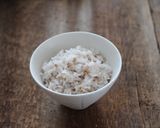 【便秘に】もち麦ご飯の炊き方。TVで話題作り方2写真