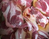 簡単な低カロリー柔らかいラム肉丼作り方2写真