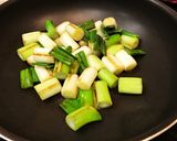 魚河岸と豚バラ肉と長葱の炒め煮｡:°ஐ♡作り方6写真