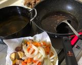 野菜たっぷりハチミツ入り黒酢の酢鶏作り方3写真