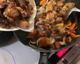 野菜たっぷりハチミツ入り黒酢の酢鶏作り方4写真