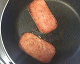 汚れない 握らない スパムおにぎり作り方1写真