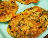 離乳食後期手掴み食べ☆オムライス風お焼き作り方6写真