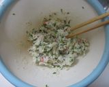 はんぺんとお豆腐のふわふわ焼き作り方4写真