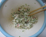 はんぺんとお豆腐のふわふわ焼き作り方4写真