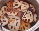 体温もる * れんこんの生姜醤油煮作り方2写真