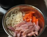 給料前の節約ピラフ・大所帯版作り方5写真