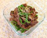 【簡単糖質制限】牛肉ピーマンのカレーマヨ作り方5写真