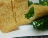 材料2つ☆たっぷりねぎの油揚げ巻き♪作り方6写真