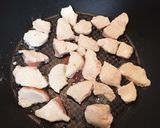 鶏胸肉とれんこんのみそ豆板醤炒め作り方5写真