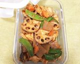 鶏胸肉とれんこんのみそ豆板醤炒め作り方9写真
