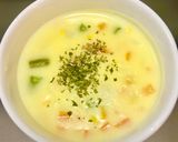 ズボラ！具だくさん野菜のコーンスープ作り方6写真