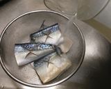フライパンで…鯖の煮付け作り方1写真