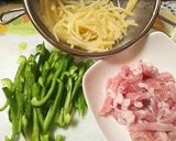 ★簡単★豚肉で塩 青椒肉絲★作り方2写真