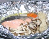 きのこたっぷり♪鮭のホイル焼き☆作り方5写真