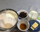 HB 最強力粉でライ麦&全粒粉の食パン作り方1写真