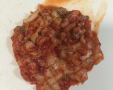 キャベツ&キムチ&チーズ&マヨサンド作り方3写真
