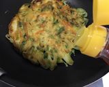 お好み焼きの粉で簡単♪野菜たっぷりチヂミ作り方7写真