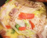 白菜と鶏肉の中華風クリーム煮作り方5写真