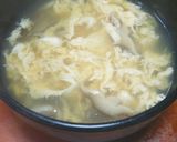 ☆たまごとしいたけの優しいスープ☆作り方8写真