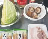 ☆きゃべつとちくわのベーコン炒め☆作り方1写真
