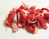 山葵香る〜厚揚げと牛肉と芋の炒め物♪作り方3写真