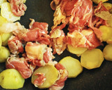 山葵香る〜厚揚げと牛肉と芋の炒め物♪作り方11写真