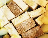 山葵香る〜厚揚げと牛肉と芋の炒め物♪作り方7写真