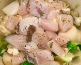 暖かぁ♡鱈帆立と冬野菜のパイシチュー作り方3写真