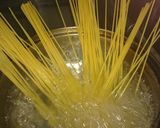 ツナとコーンのトマトスパゲティ作り方1写真
