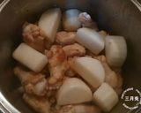 ホロホロ味染み♪手羽元と大根の甘辛煮作り方5写真