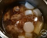 ホロホロ味染み♪手羽元と大根の甘辛煮作り方6写真