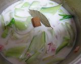 即席♪青梗菜＆ベーコンのクリームシチュー作り方5写真