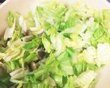 春キャベツとツナのクリームパスタ作り方2写真