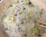 春キャベツとツナのクリームパスタ作り方5写真