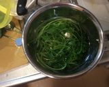 大根葉をポン酢で作り方2写真