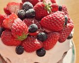 糖質制限◆カフェモカ風味ネイキッドケーキ作り方7写真