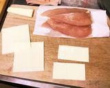 鶏ささみのチーズ入りチキンカツ作り方2写真