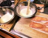 鶏ささみのチーズ入りチキンカツ作り方5写真
