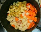 風邪と戦う！鶏と野菜のビタミンスープ作り方6写真