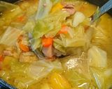 風邪と戦う！鶏と野菜のビタミンスープ作り方13写真