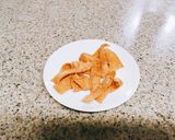 柿安風☆海老マヨ カリカリワンタン添え作り方5写真