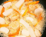 旨味たっぷり！白菜とシーフードのうま煮作り方3写真