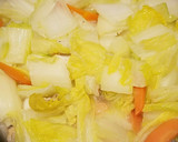 旨味たっぷり！白菜とシーフードのうま煮作り方5写真