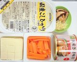 サバ缶で木綿豆腐のそぼろご飯作り方1写真