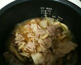 炊飯器で簡単❗最高に美味しい❔豚すき煮❤作り方7写真