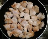 簡単フライパンで鶏ムネチキン南蛮風♪作り方5写真