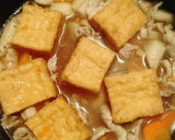 おかずになる♪厚揚げと豚肉の煮物作り方6写真