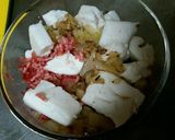 ふわふわ！ハンペン入りハンバーグ☆作り方2写真