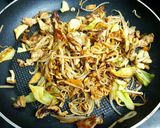 お弁当に✨くっつかないヘルシー焼きそば作り方4写真